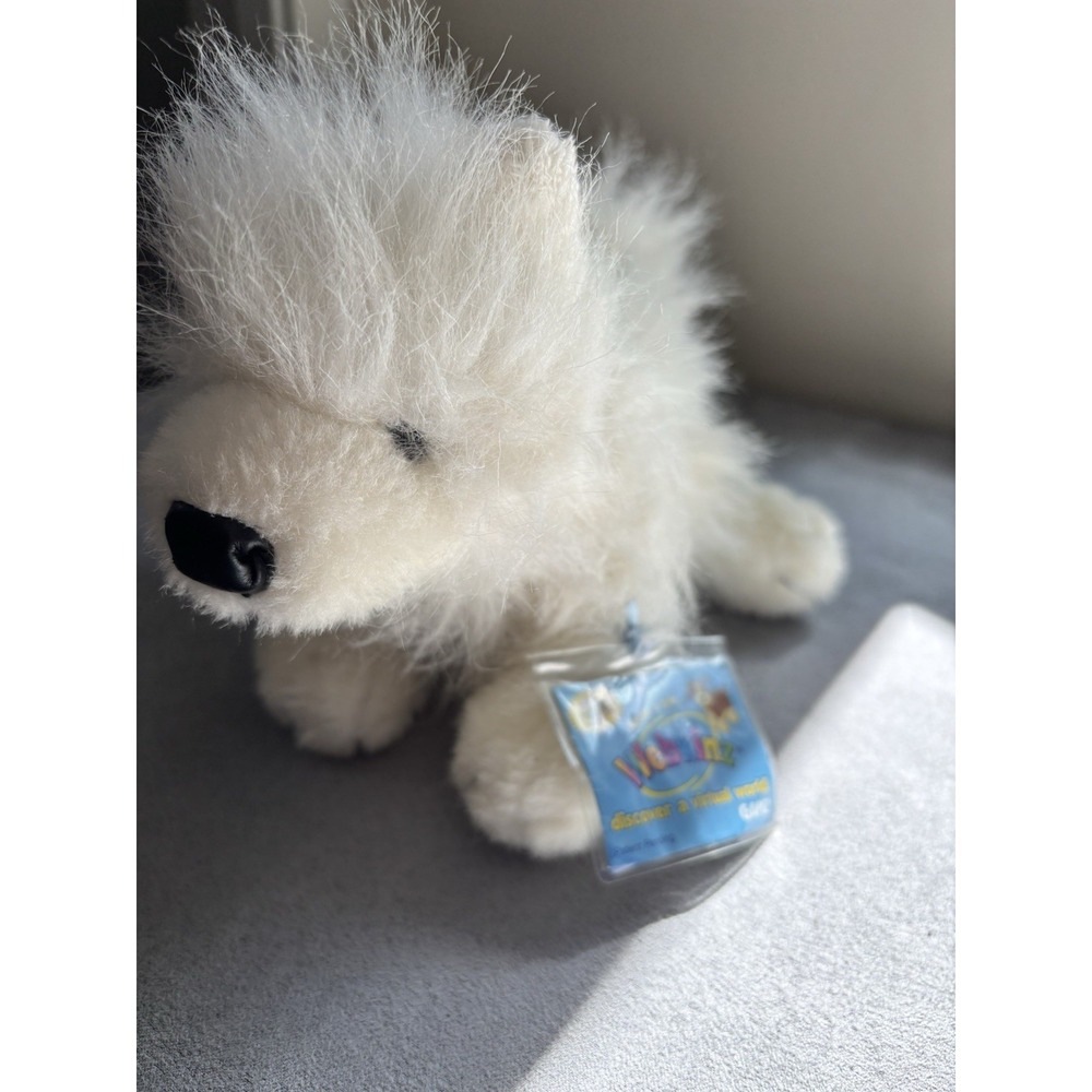 Retired Ganz Webkinz Samoyed Dog Code Sealed 2008 May HM 176 Retro